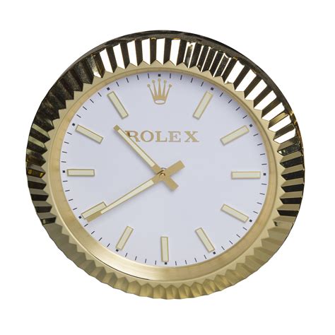 designer wall clocks rolex|rolex wall clock original.